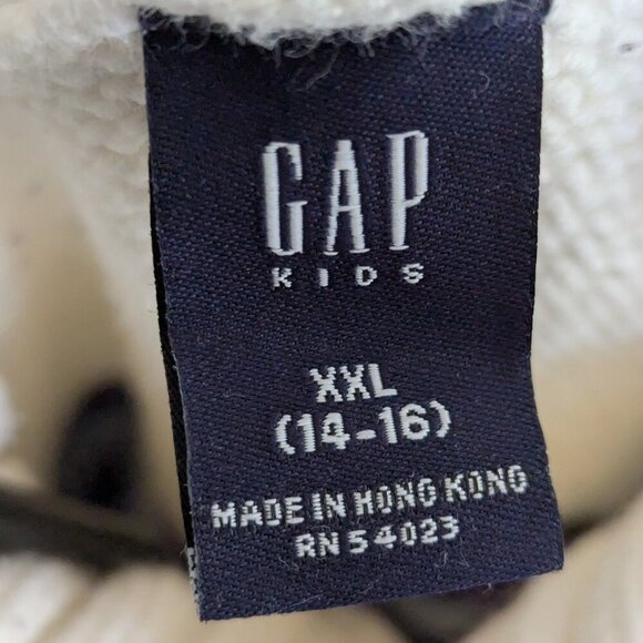 Gap Kids Girl Knit Pullover Sweater XXL 14 16 Turtleneck Geo Design - Picture 12 of 13